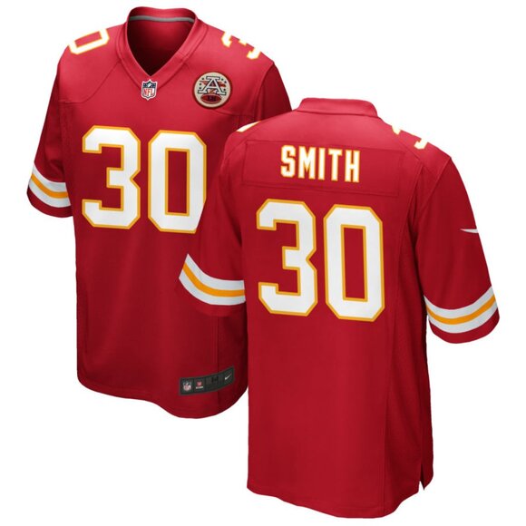 Mens Youths Kids Womens Brashard Smith Red Stitched Jersey